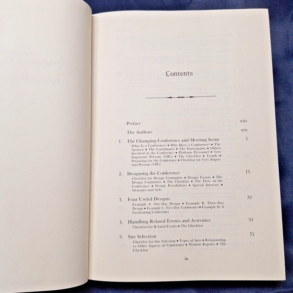 Comprehensive Guide to Successful Conferences & Meetings OSU Textbook HC - Picture 13 of 16